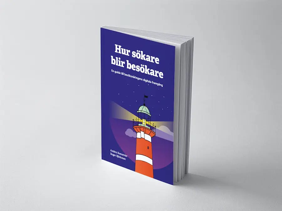 Bokomslag till boken Hur sökare blir besökare skriven av Anders Bonnevier och Roger Björkman